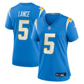 Trey Lance Los Angeles Chargers Women's Team Game Jersey - Powder Blue