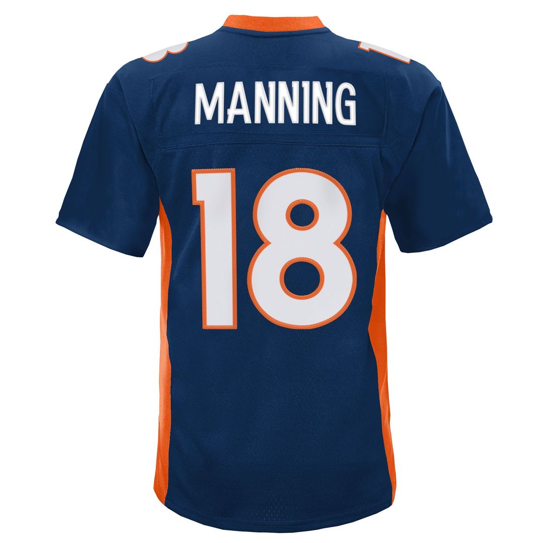 Peyton Manning Denver Broncos Youth 2015 Retired Player Legacy Jersey - Navy