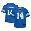 Amon - Ra St. Brown Detroit Lions Infant Team Player Game Jersey - Blue