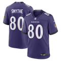 Durham Smythe Baltimore Ravens Team Game Jersey - Purple