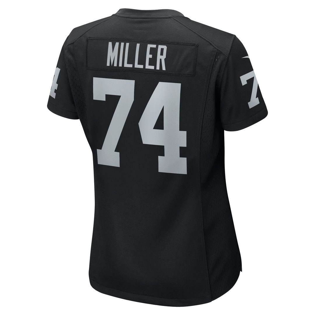 Kolton Miller Las Vegas Raiders Women's Game Jersey - Black