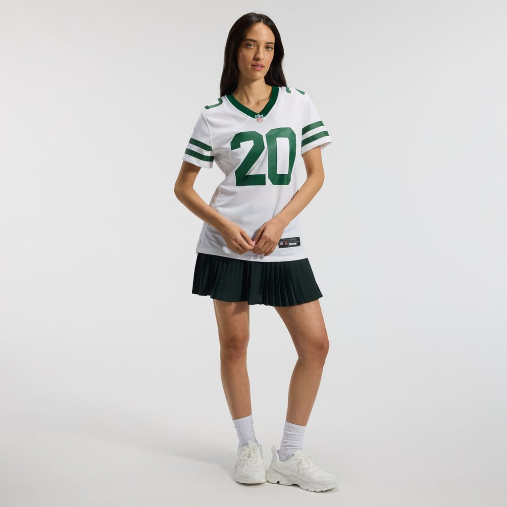 Breece Hall New York Jets Women's Game Jersey - Legacy White