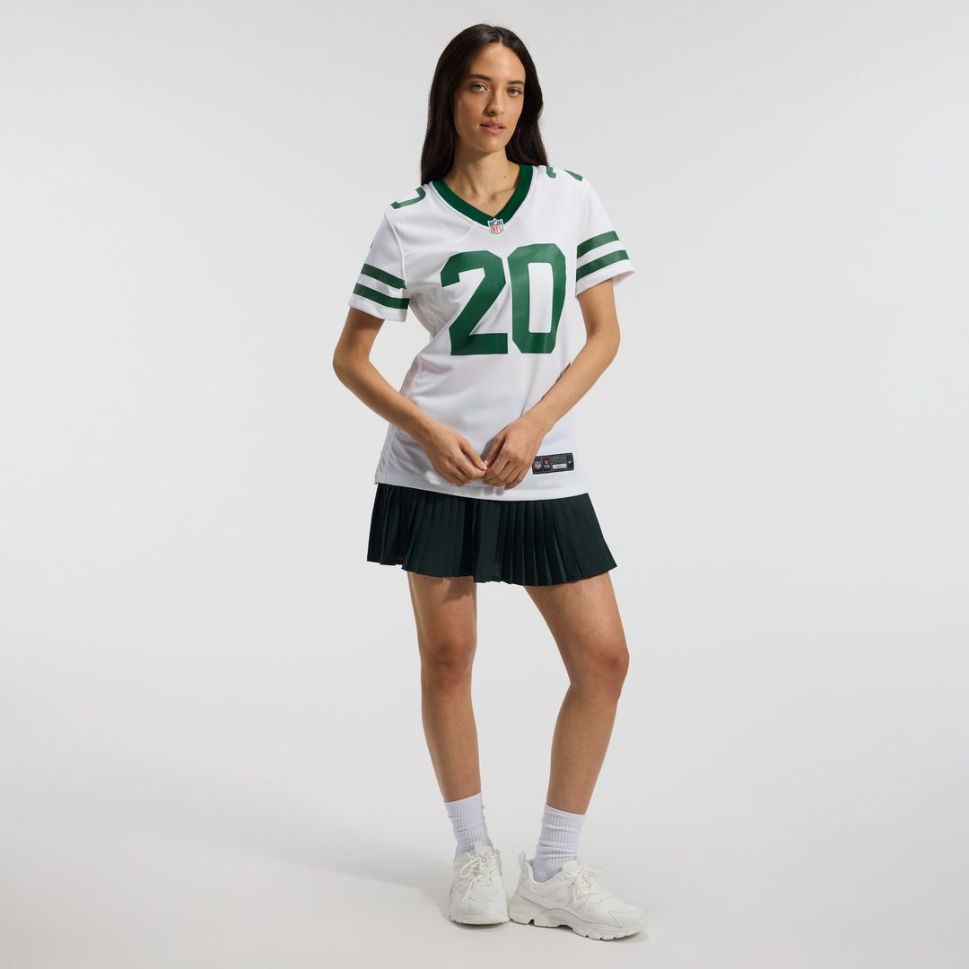 Breece Hall New York Jets Women's Game Jersey - Legacy White
