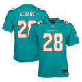 De’Von Achane Miami Dolphins Youth Game Jersey - Aqua