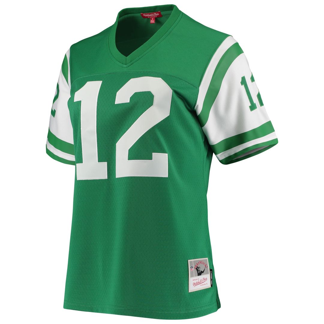 Joe Namath New York Jets Women's 1969 Legacy Replica Jersey - Green