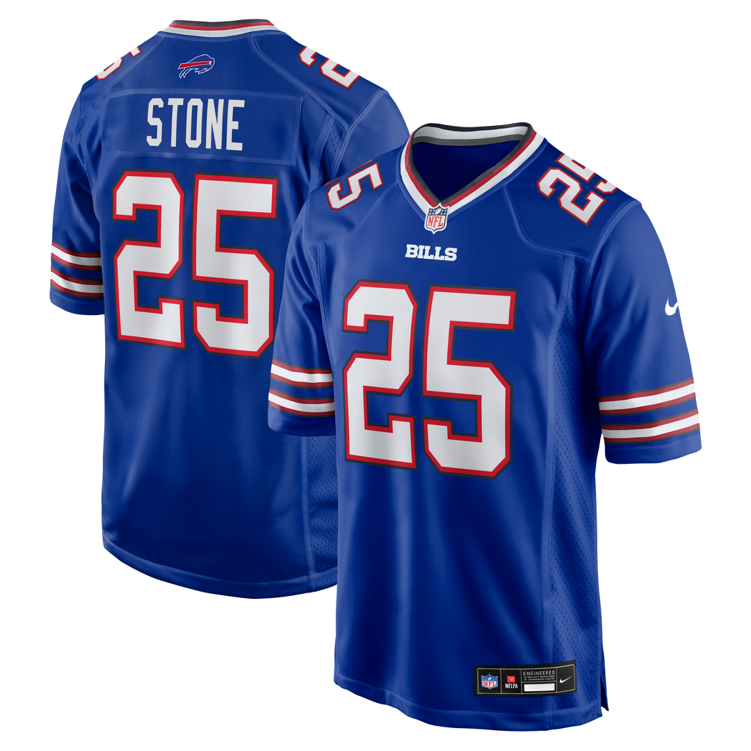Geno Stone Buffalo Bills Team Game Jersey - Royal