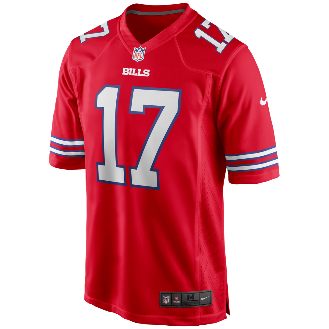 Josh Allen Buffalo Bills Game Player Jersey - Royal