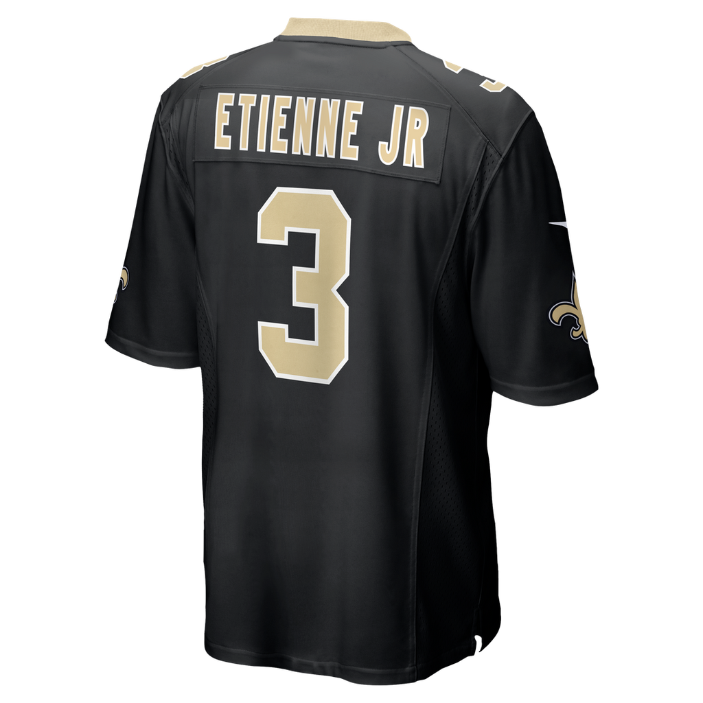 Travis Etienne Jr New Orleans Saints Youth Game Jersey - Black