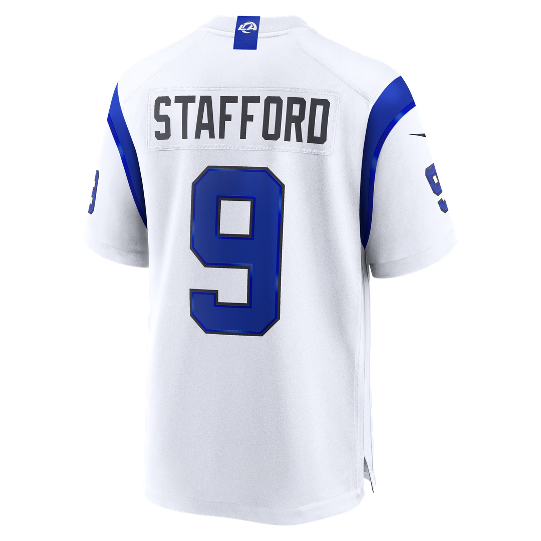 Matthew Stafford Los Angeles Rams Fearsome White Game Jersey