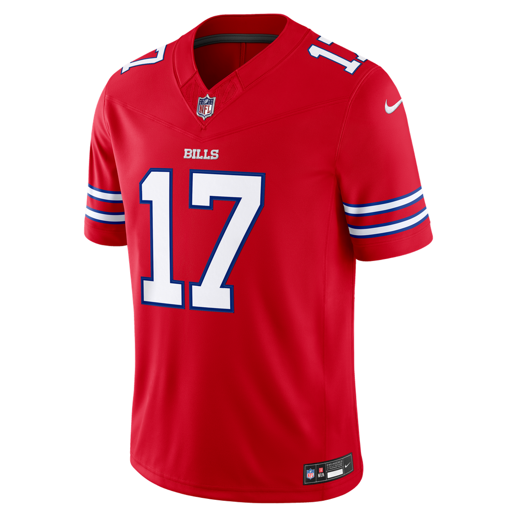 Josh Allen Buffalo Bills Alternate Vapor F.U.S.E. Stitched Limited Jersey - Red