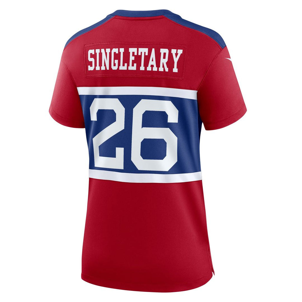 Devin Singletary New York Giants Women's Game Jersey - Royal