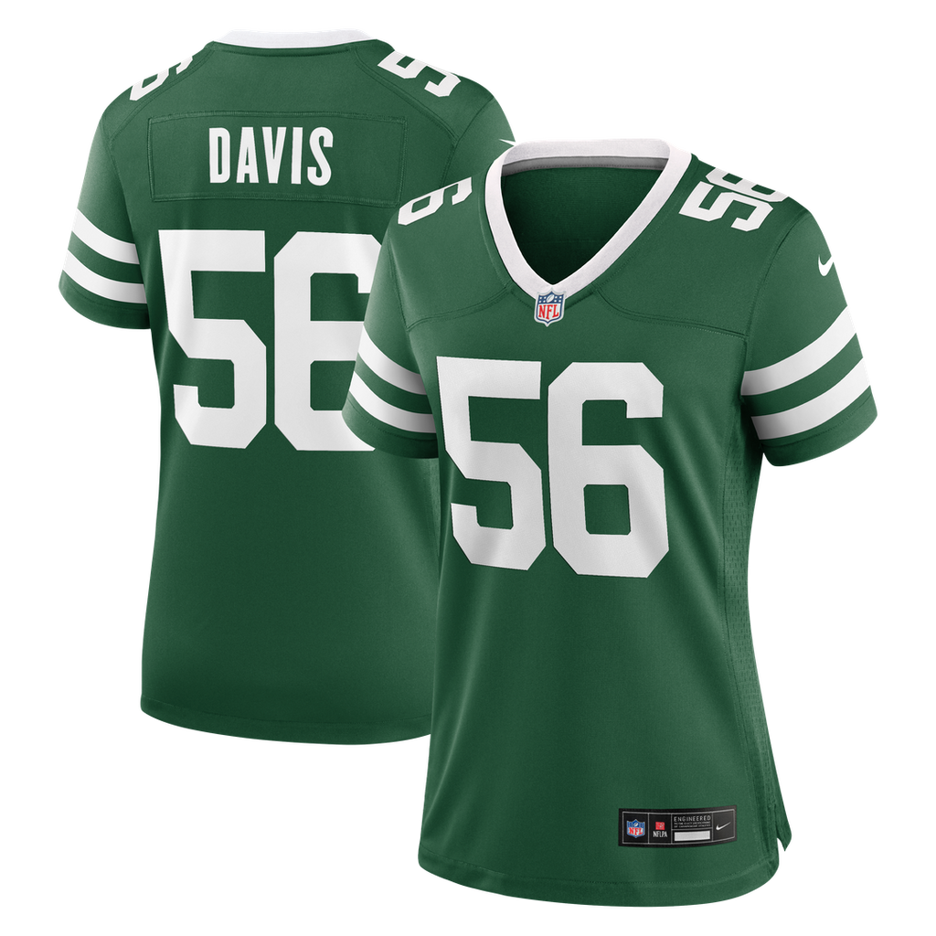 Demario Davis New York Jets Women's Team Game Jersey - Legacy Green