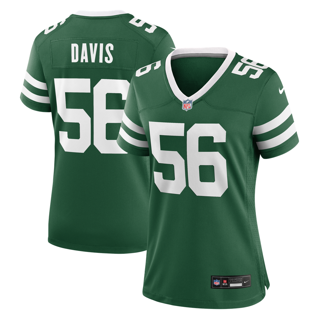 Demario Davis New York Jets Women's Team Game Jersey - Legacy Green