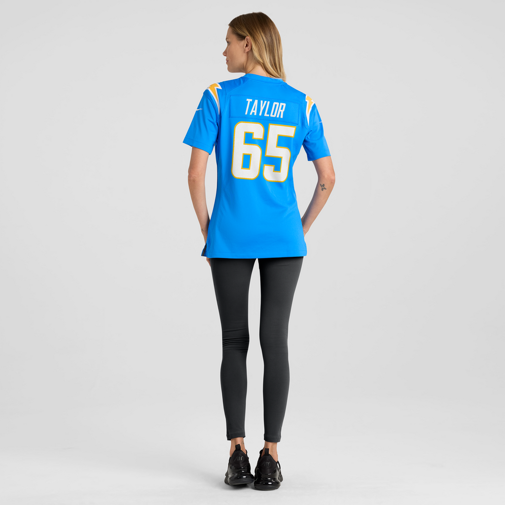 Logan Taylor Los Angeles Chargers Women's Team Game Jersey - Powder Blue