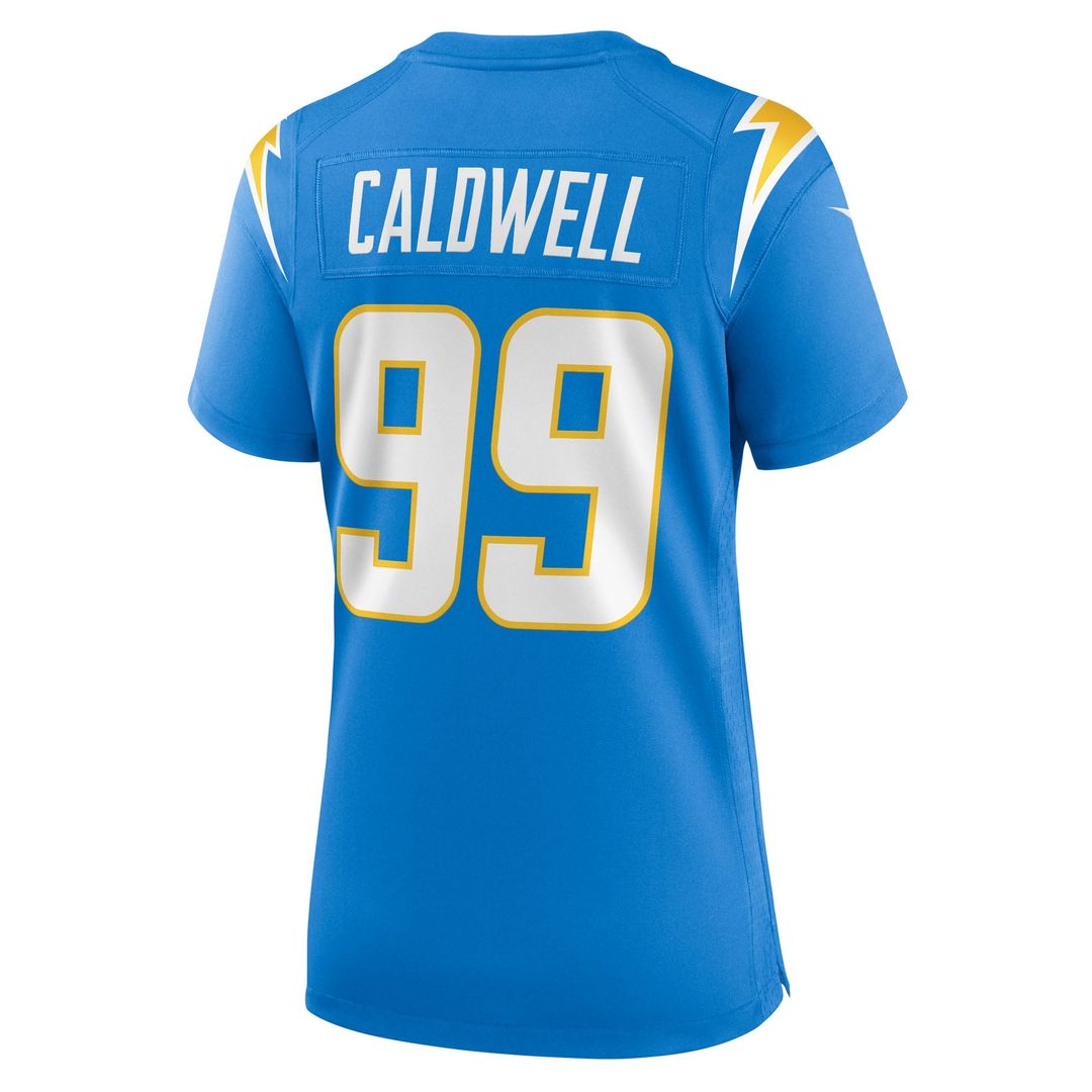 Jamaree Caldwell Los Angeles Chargers Women's Team Game Jersey - Powder Blue