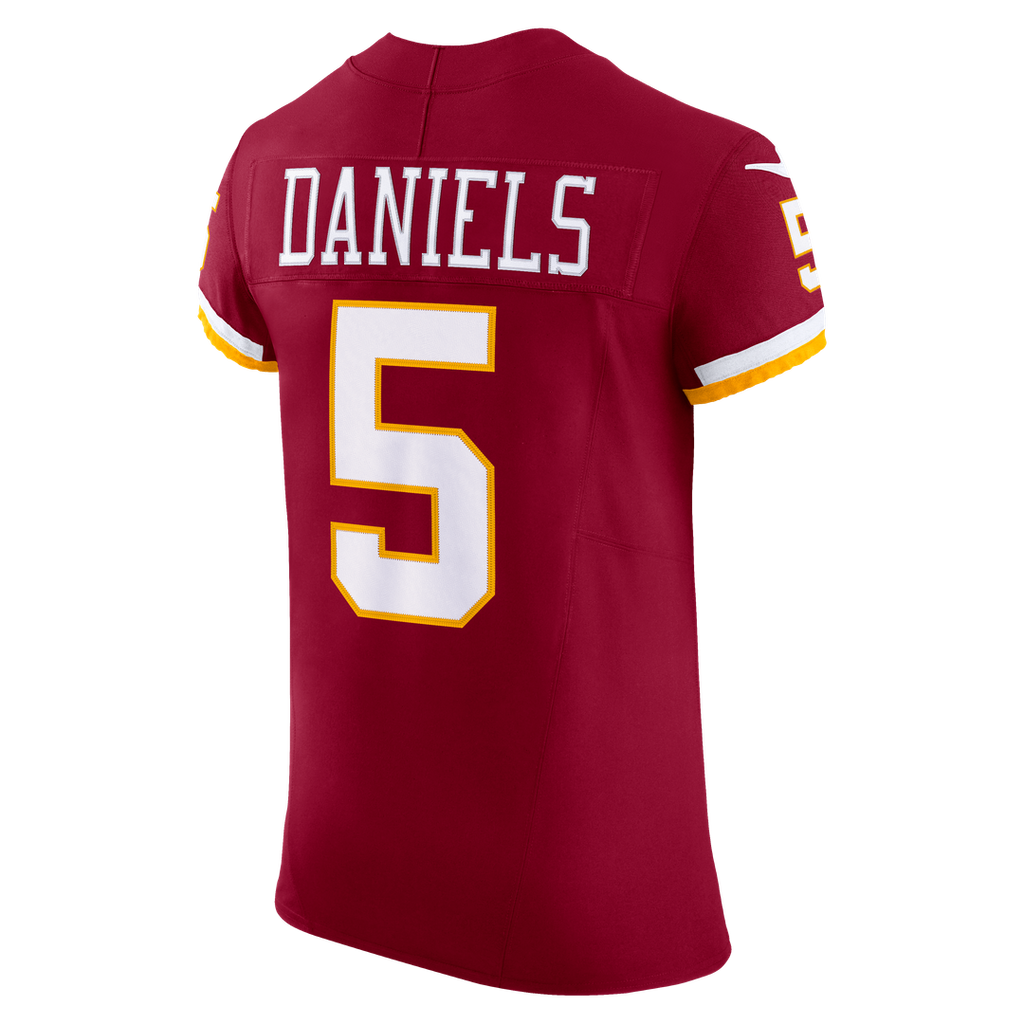 Jayden Daniels Washington Commanders Team Vapor F.U.S.E. Elite Jersey - Burgundy