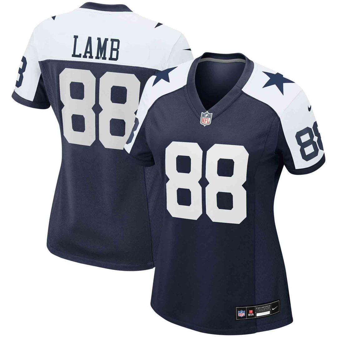 CeeDee Lamb Dallas Cowboys Women's Game Jersey - White