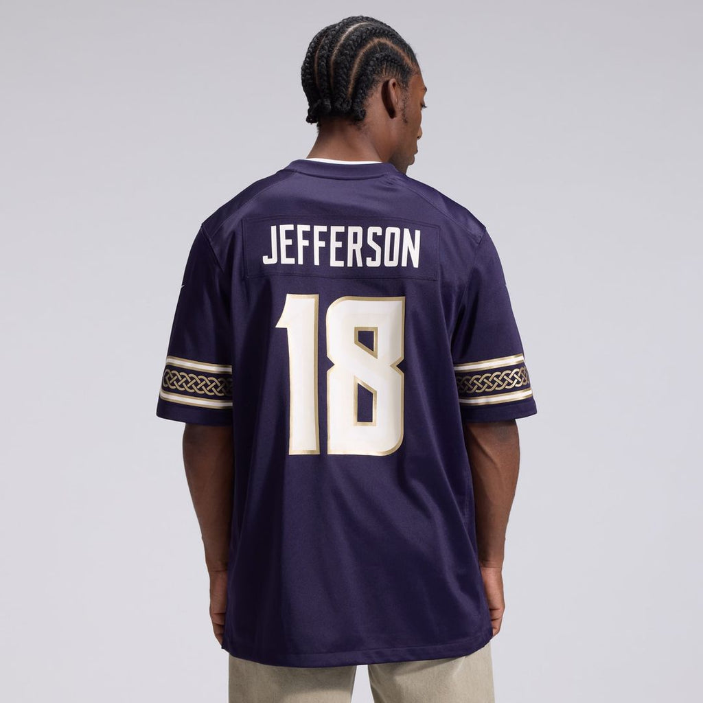 Justin Jefferson Minnesota Vikings 2026 Rivalries Collection Game Jersey - Purple
