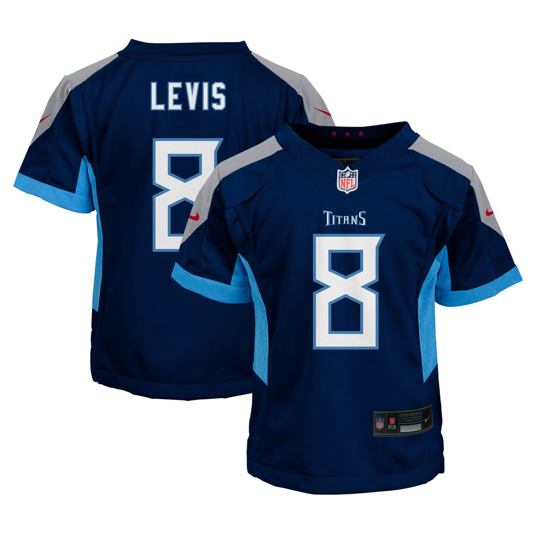 Will Levis Tennessee Titans Toddler Game Jersey - Navy