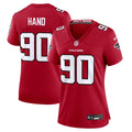 Da'Shawn Hand Atlanta Falcons Women's Team Game Jersey - Red
