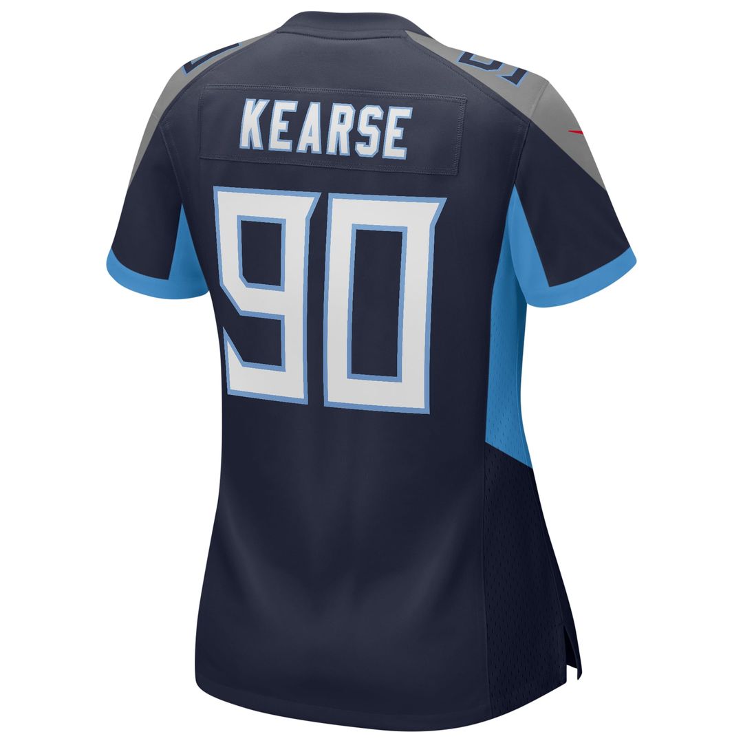 Jevon Kearse Tennessee Titans Women's Game Retired Player Jersey - Navy