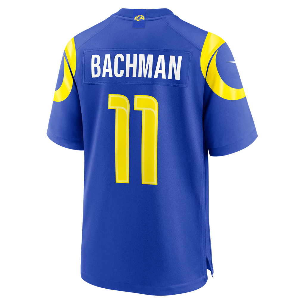Alex Bachman Los Angeles Rams Team Game Jersey - Royal