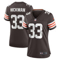Ronnie Hickman Cleveland Browns Women's Team Game Jersey - Brown