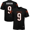 Joe Burrow Cincinnati Bengals Youth Replica Jersey - Black