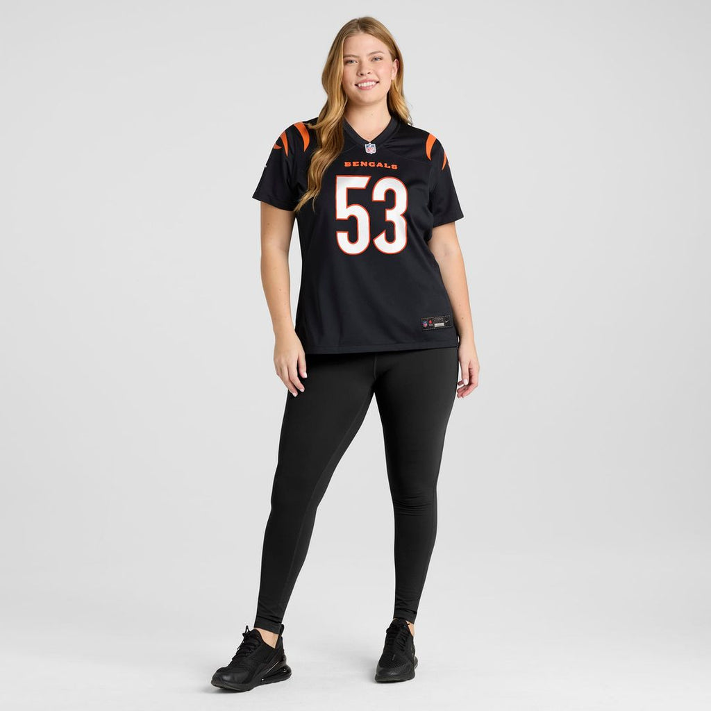 Boye Mafe Cincinnati Bengals Women's Team Game Jersey - Black