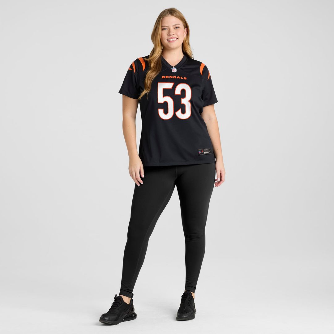 Boye Mafe Cincinnati Bengals Women's Team Game Jersey - Black