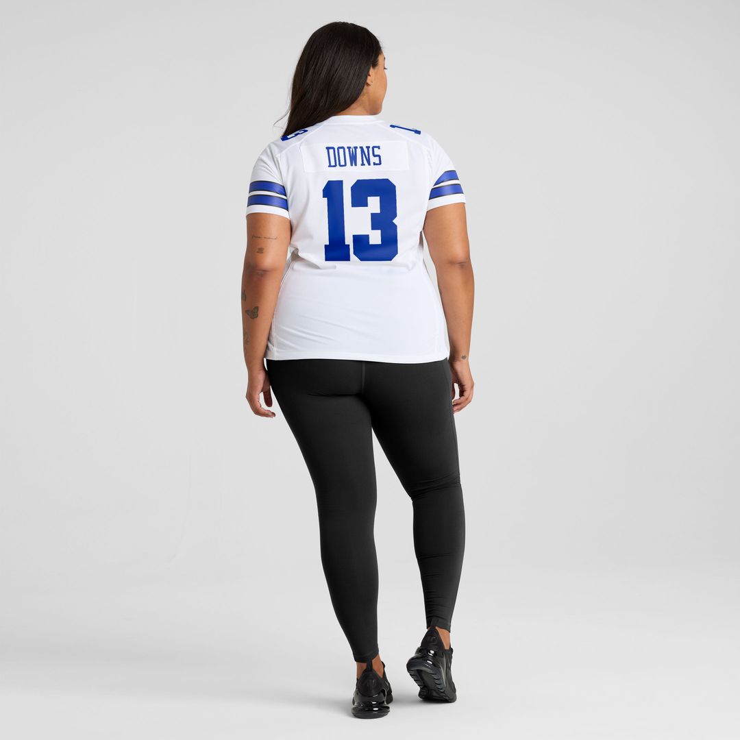 Caleb Downs Dallas Cowboys Women's Game Jersey - White