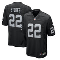 Eric Stokes Las Vegas Raiders Team Game Jersey - Black