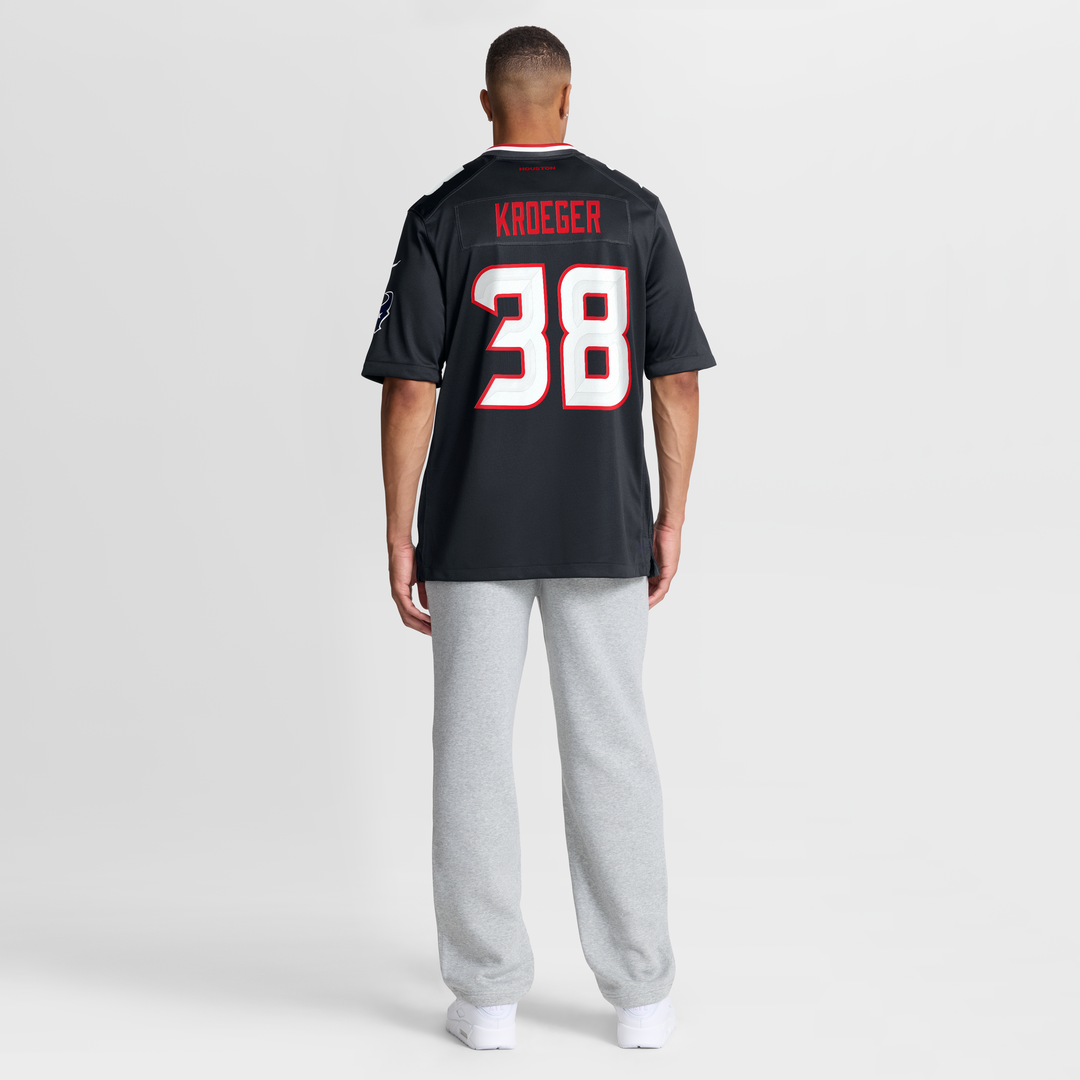 Kai Kroeger Houston Texans Team Game Jersey - Navy