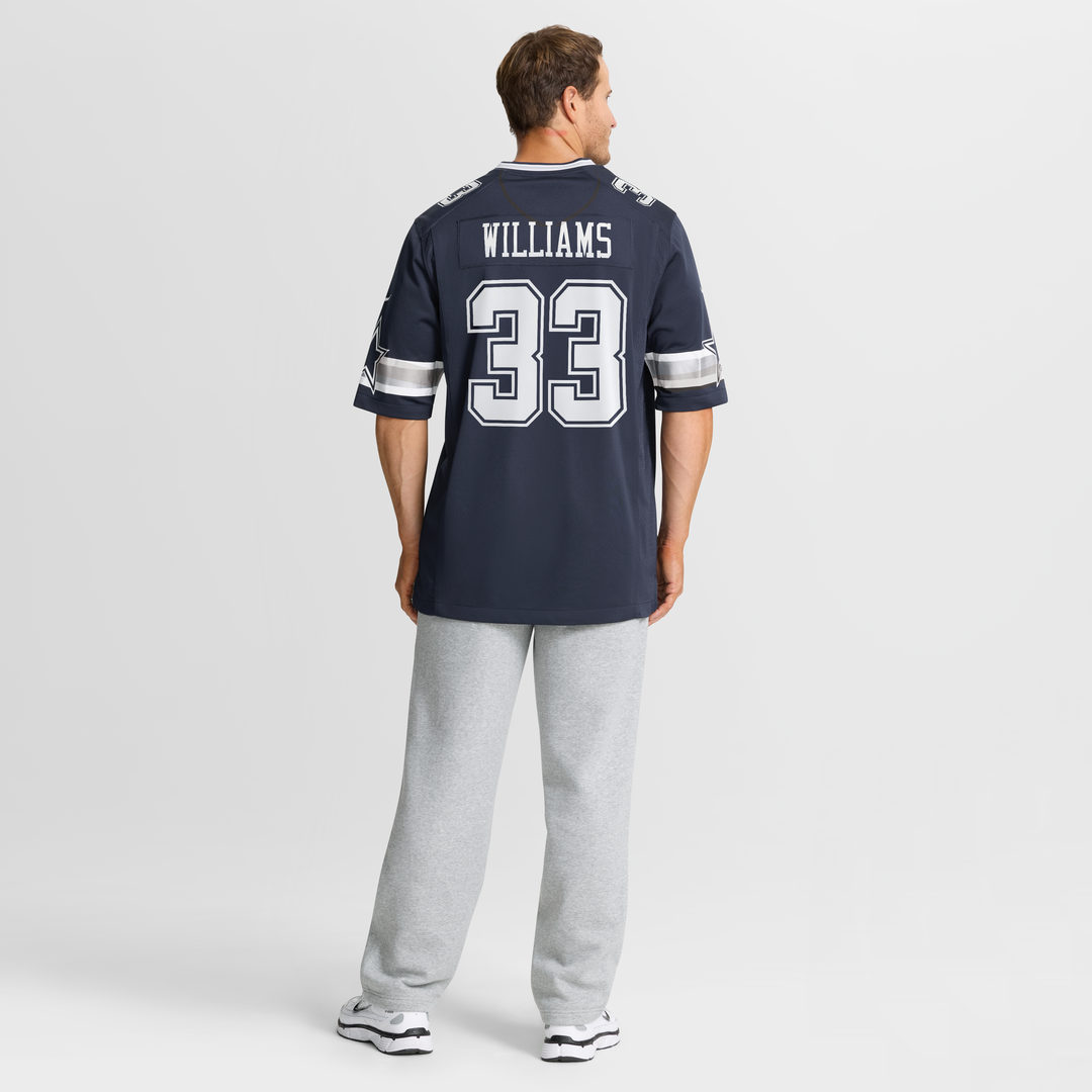 Javonte Williams Dallas Cowboys Team Game Jersey - Navy