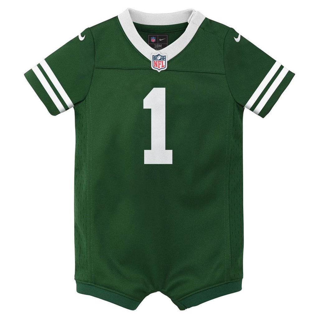 Ahmad Sauce Gardner New York Jets Newborn Romper Game Jersey - Green
