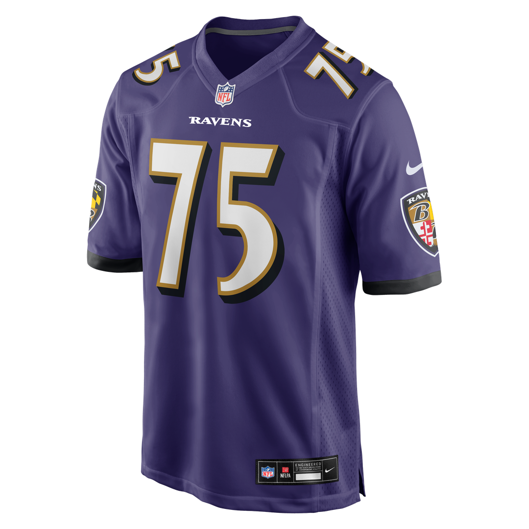 Jonathan Ogden Baltimore Ravens Game Retired Player Jersey - Purple