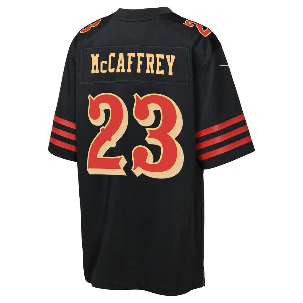 Christian McCaffrey San Francisco 49ers Youth 2025 Rivalries Collection Game Jersey - Black