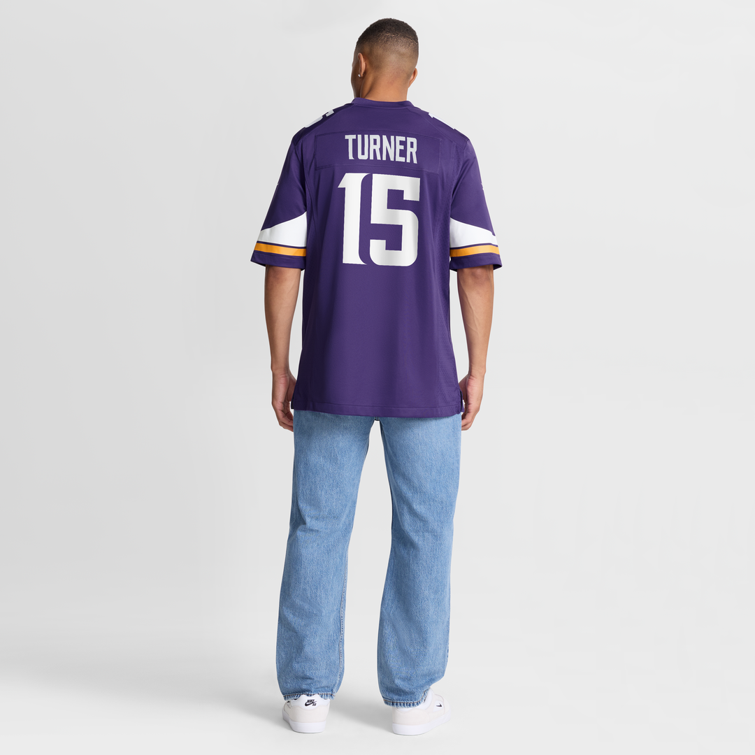 Dallas Turner Minnesota Vikings Alternate Game Jersey - White