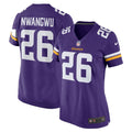 Kene Nwangwu Minnesota Vikings Women's Game Jersey - Purple