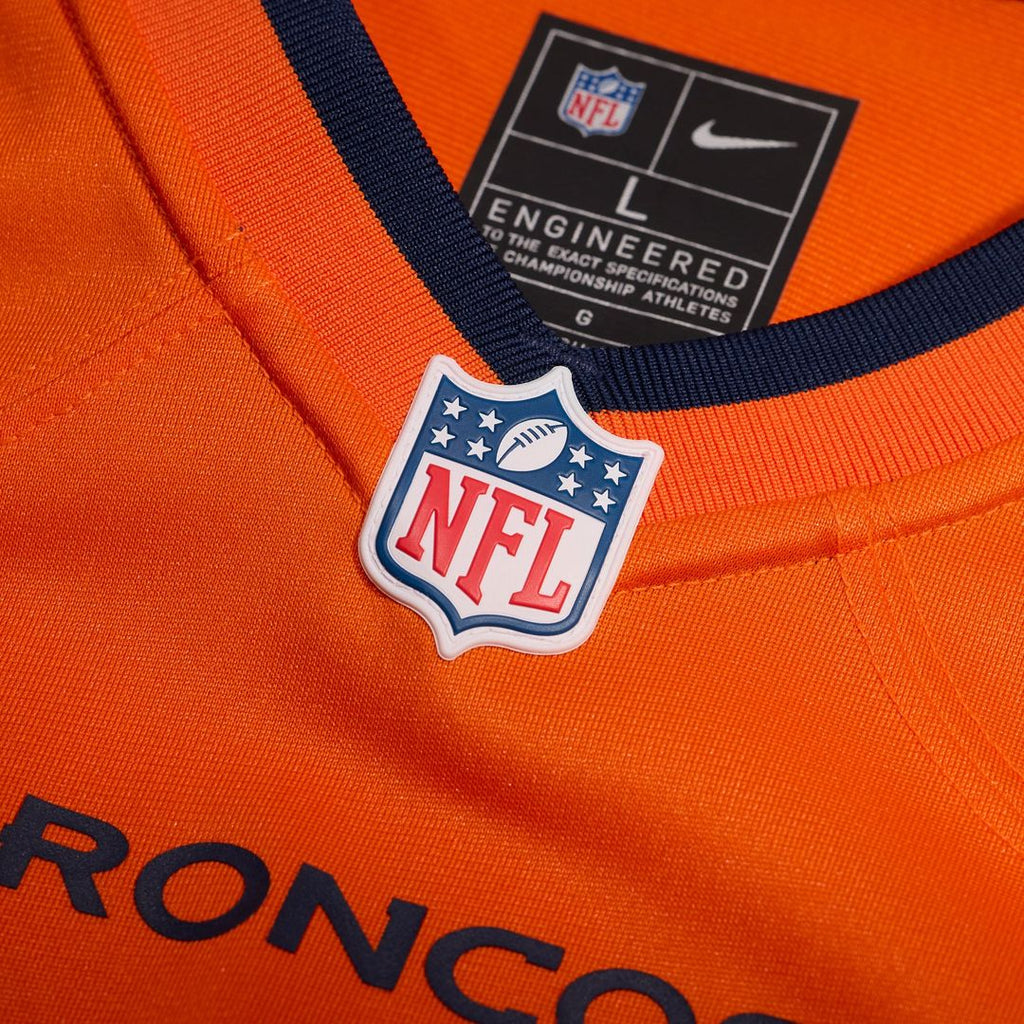 Number 1 Groom Denver Broncos Game Jersey - Orange