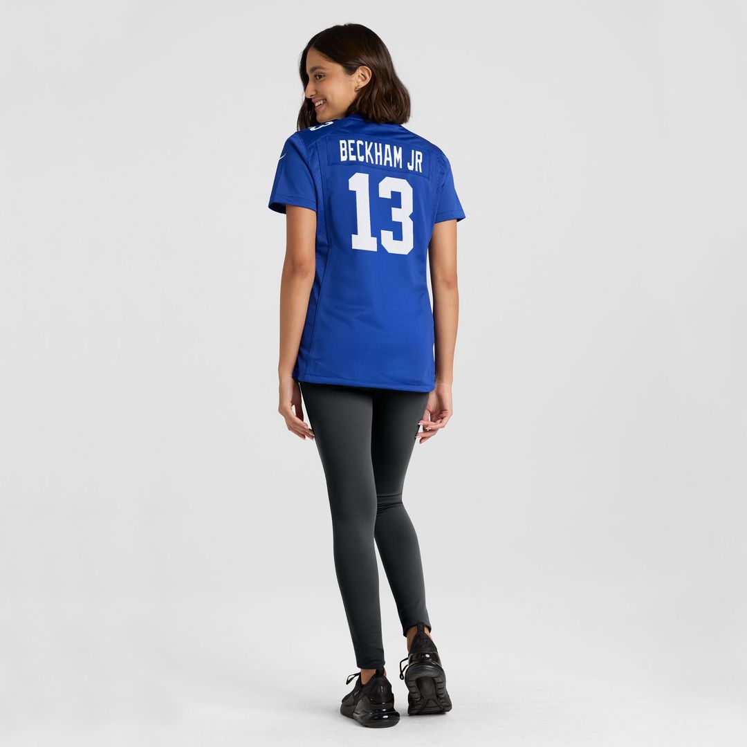 Odell Beckham Jr. New York Giants Women's Team Game Jersey - Royal