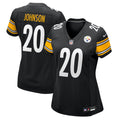 Kaleb Johnson Pittsburgh Steelers Women's Team Game Jersey - Black