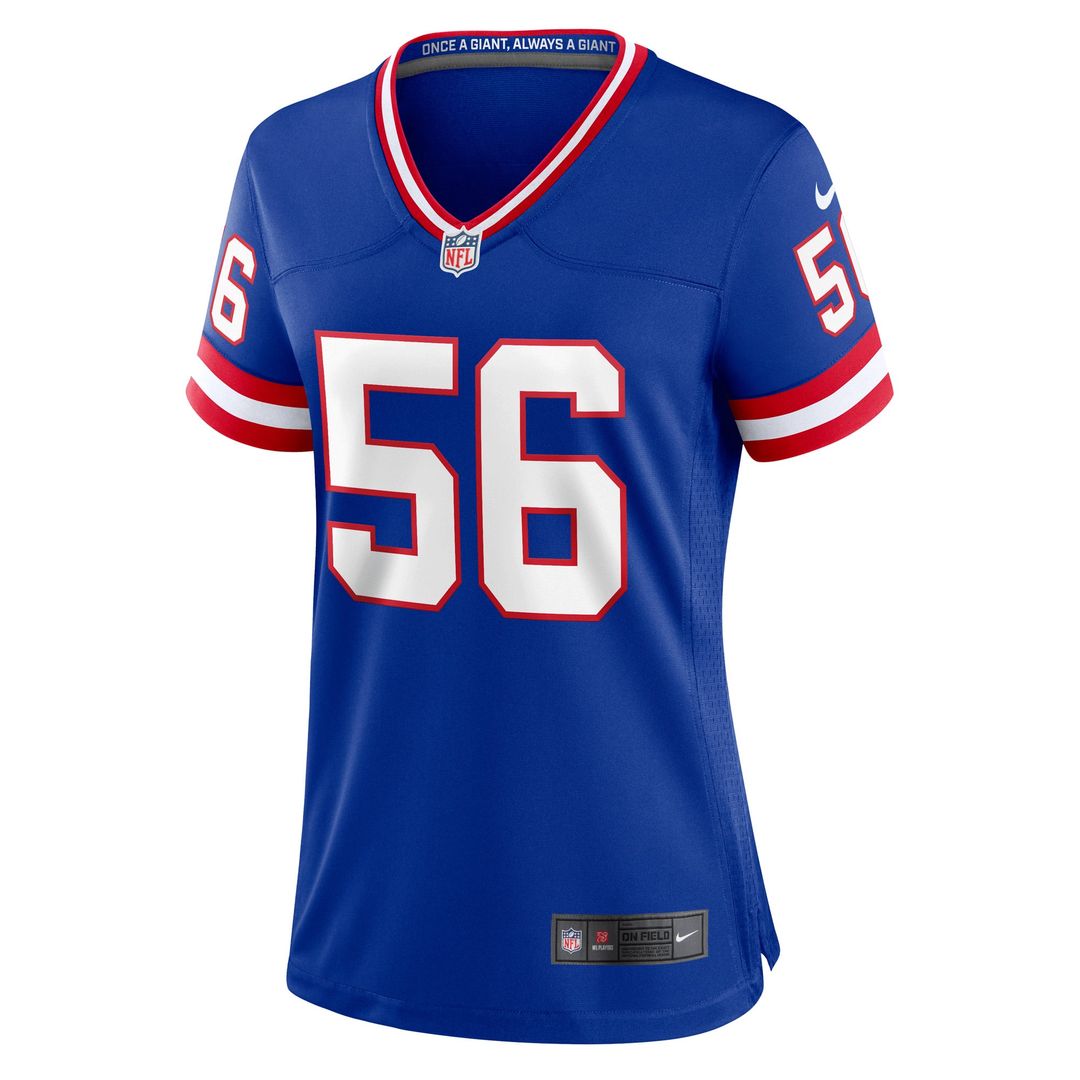 Lawrence Taylor New York Giants Women's Classic Retired Player Game Jersey - Royal