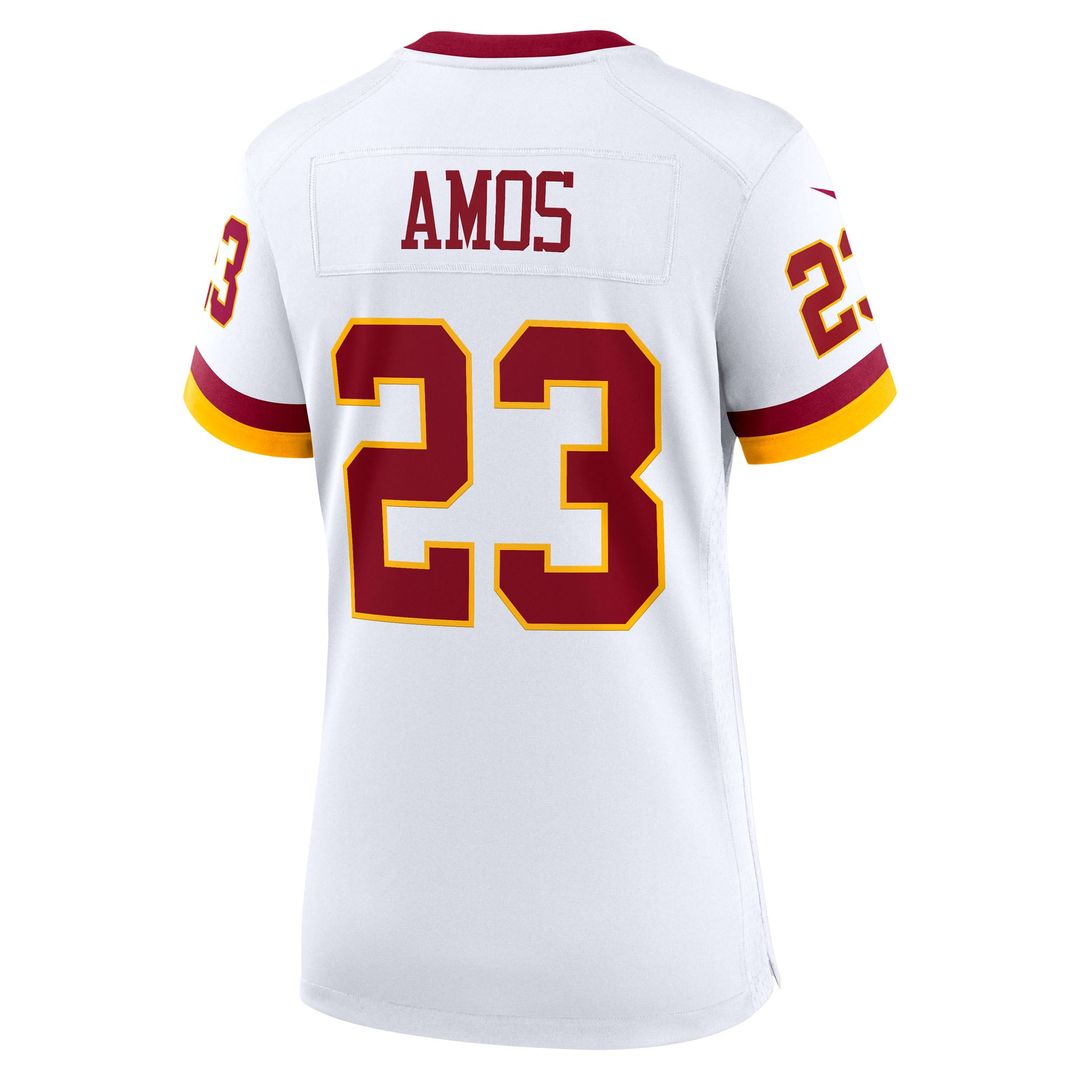 Trey Amos Washington Commanders Women's Game Super Bowl Era Jersey - White