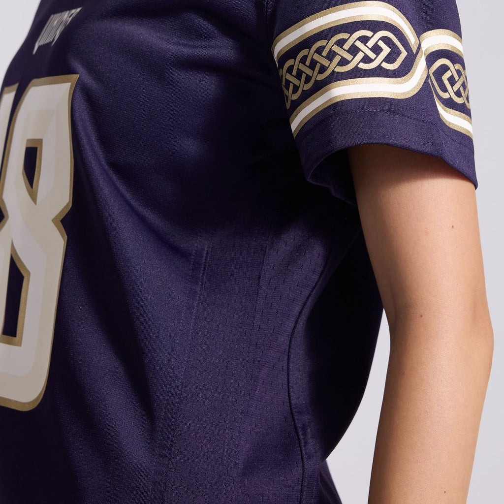 Justin Jefferson Minnesota Vikings Women's 2026 Rivalries Collection Game Jersey - Purple
