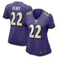 Derrick Henry Baltimore Ravens Women's Game Player Jersey - Purple