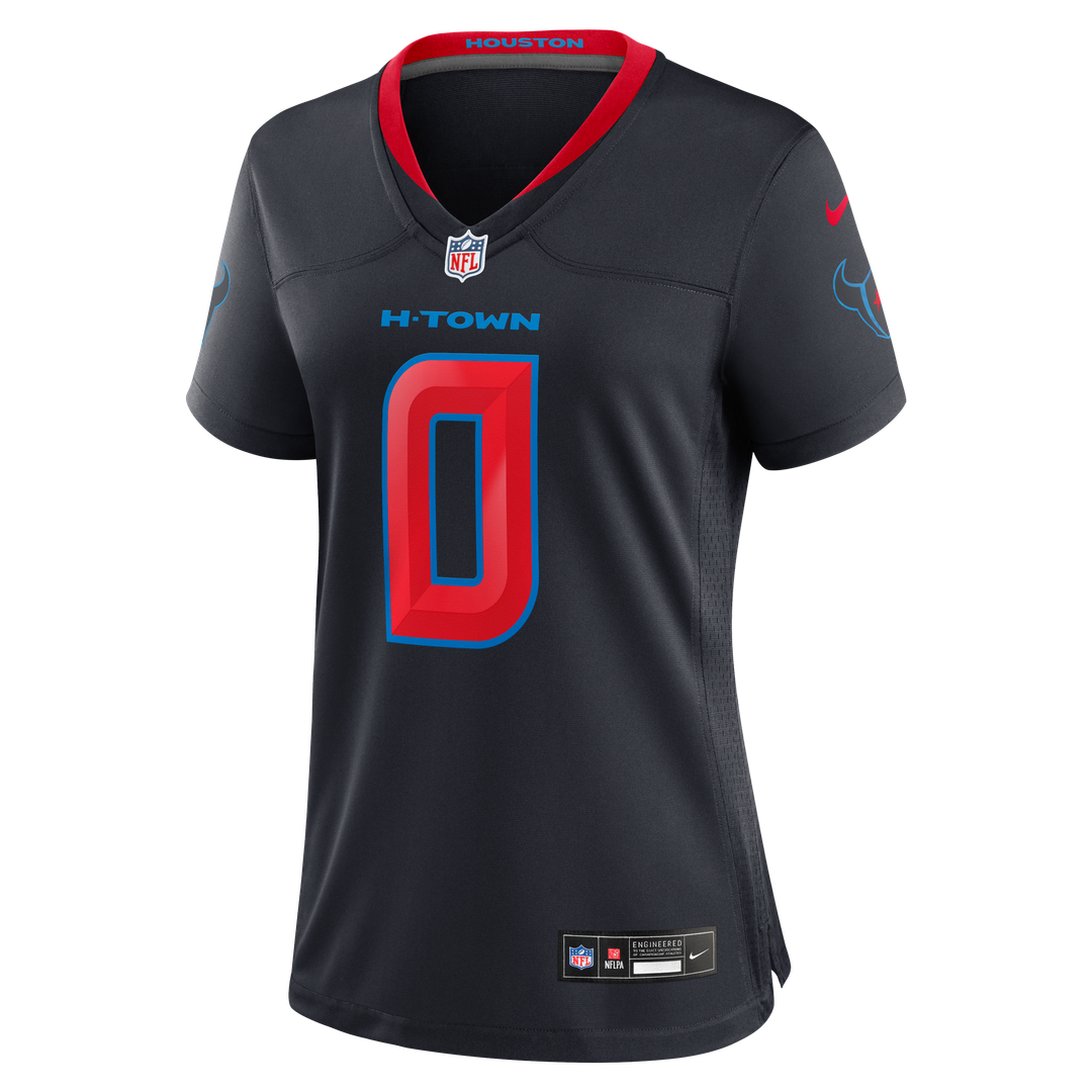 Azeez Al - Shaair Houston Texans Women's Alternate Game Jersey - Navy