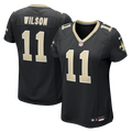 Zach Wilson New Orleans Saints Women's Team Game Jersey - Black