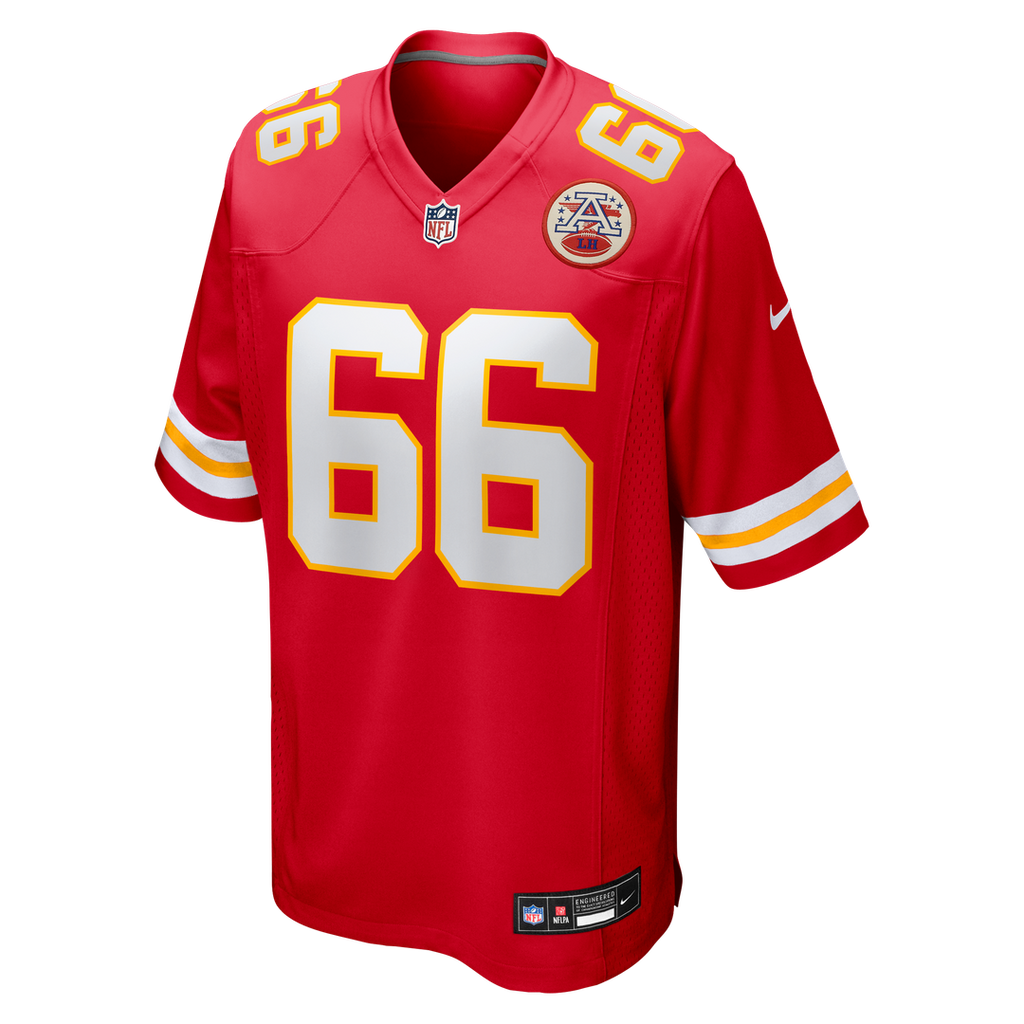 Mike Caliendo Kansas City Chiefs Game Player Jersey - Red