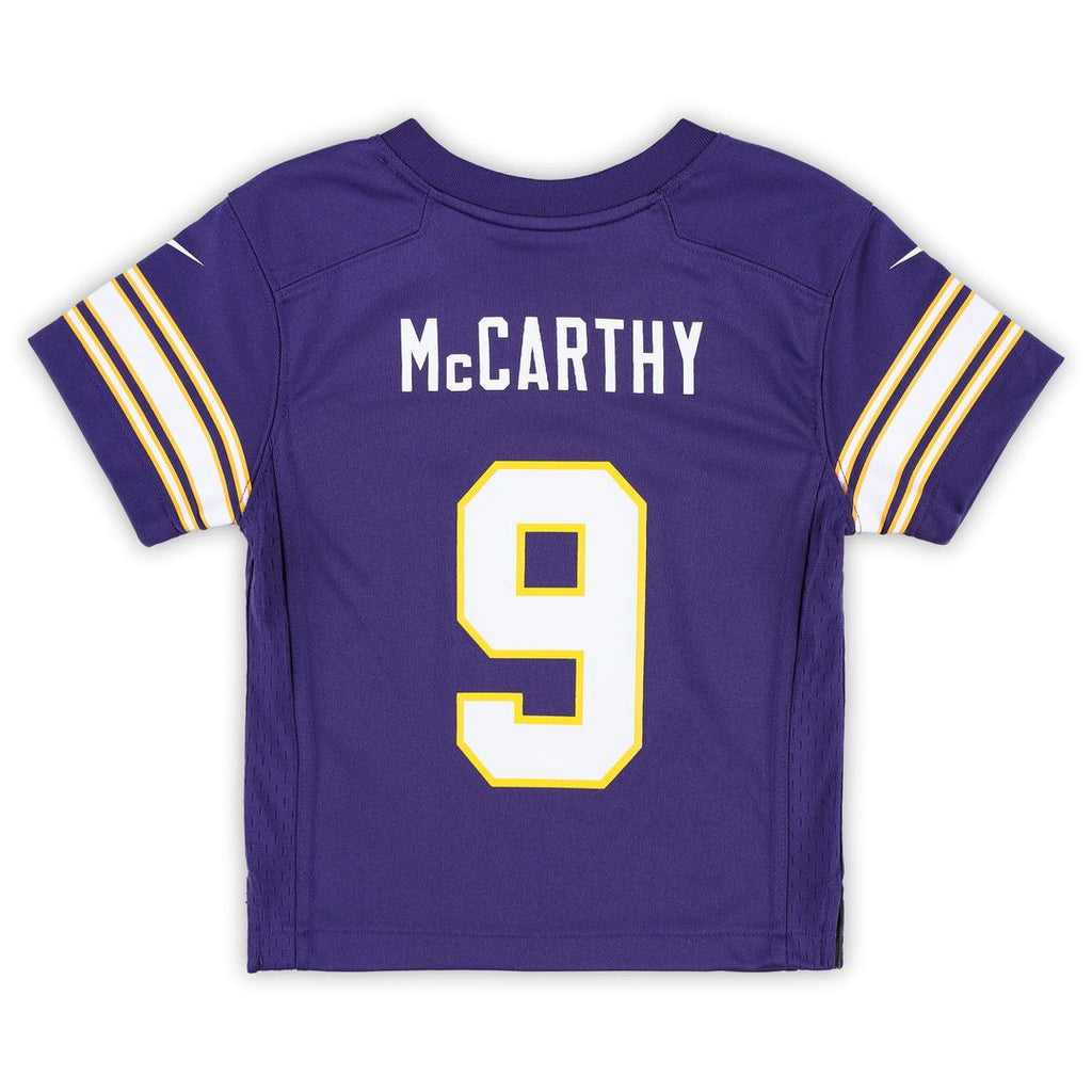 J.J. McCarthy Minnesota Vikings Preschool Classic Player Game Jersey - Purple